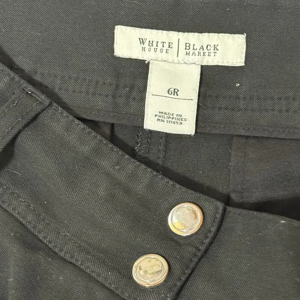 White House Black Market Ankle Length Pants, Size 6R - Picture 3 of 4